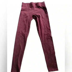 Aerie small‎ maroon leggings. EUC. Worn twice.